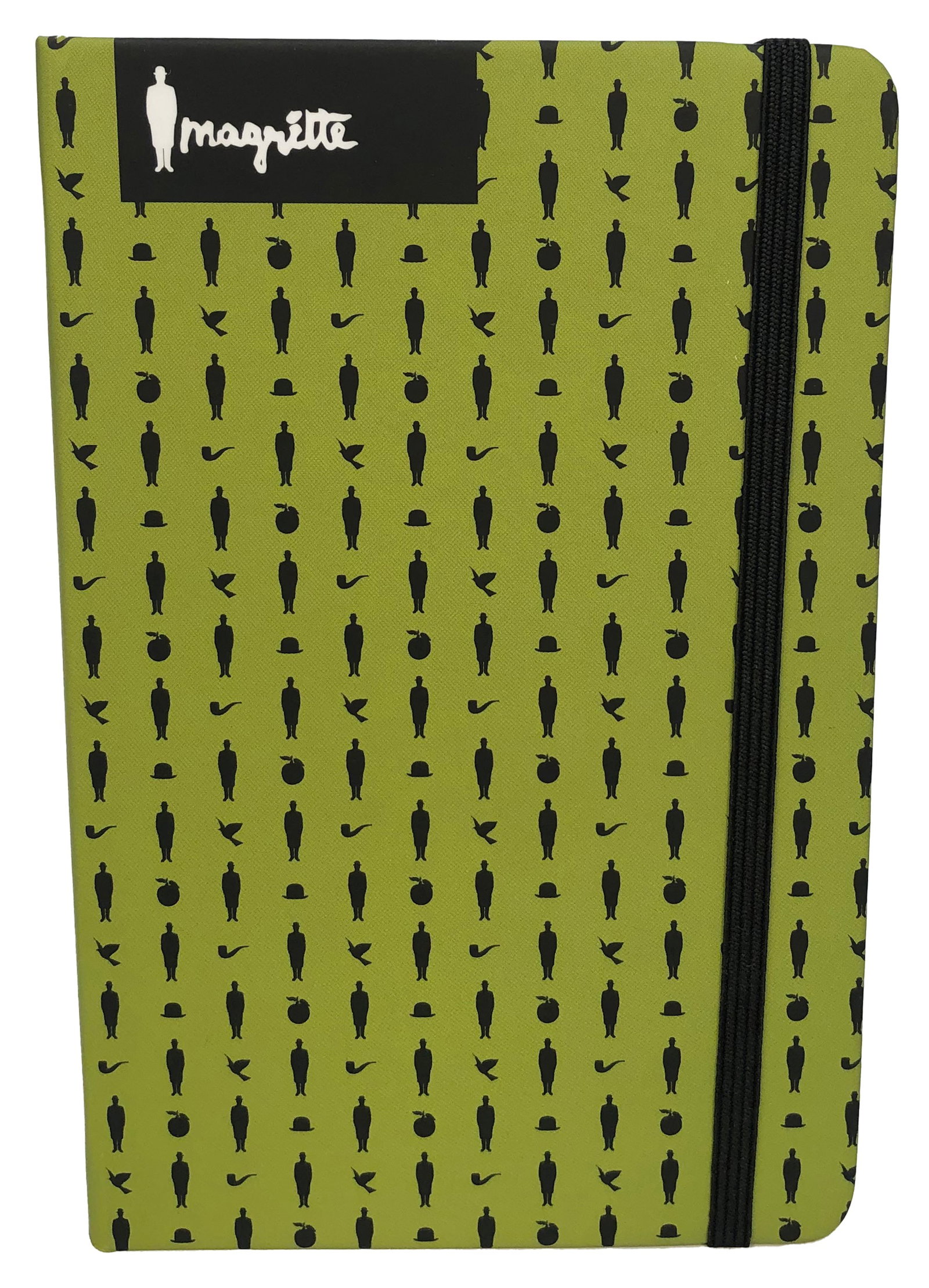 Rene Magritte - Green Pattern (sm) Notebook - 2012 5.5 x 3.5"" - 2