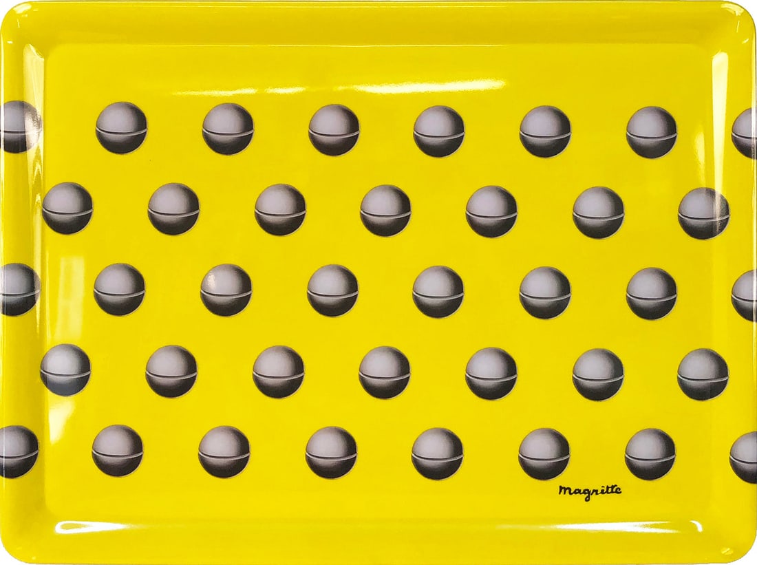 Rene Magritte - Grelot TRAY (lg) - 2014 11 x 15"" - 2