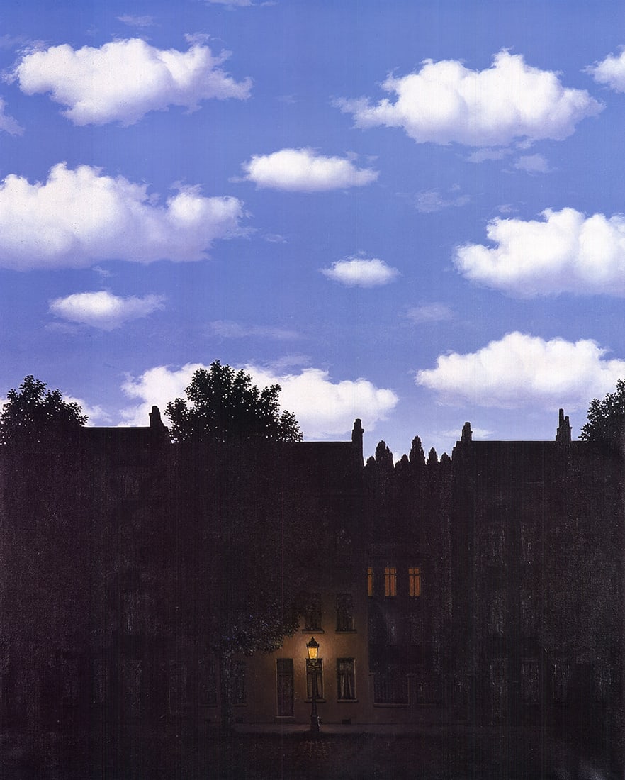 Rene Magritte - L'Empire des Lumieres - 1998 Offset Lithograph 48.5 x 36.75"" - 2