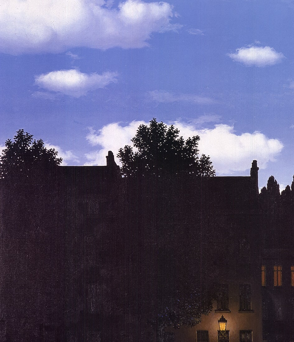 Rene Magritte - L'Empire des Lumieres - 1998 Offset Lithograph 48.5 x 36.75"" - 3