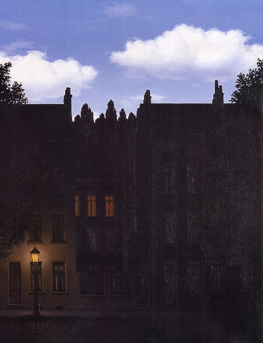 Rene Magritte - L'Empire des Lumieres - 1998 Offset Lithograph 48.5 x 36.75"" - 4