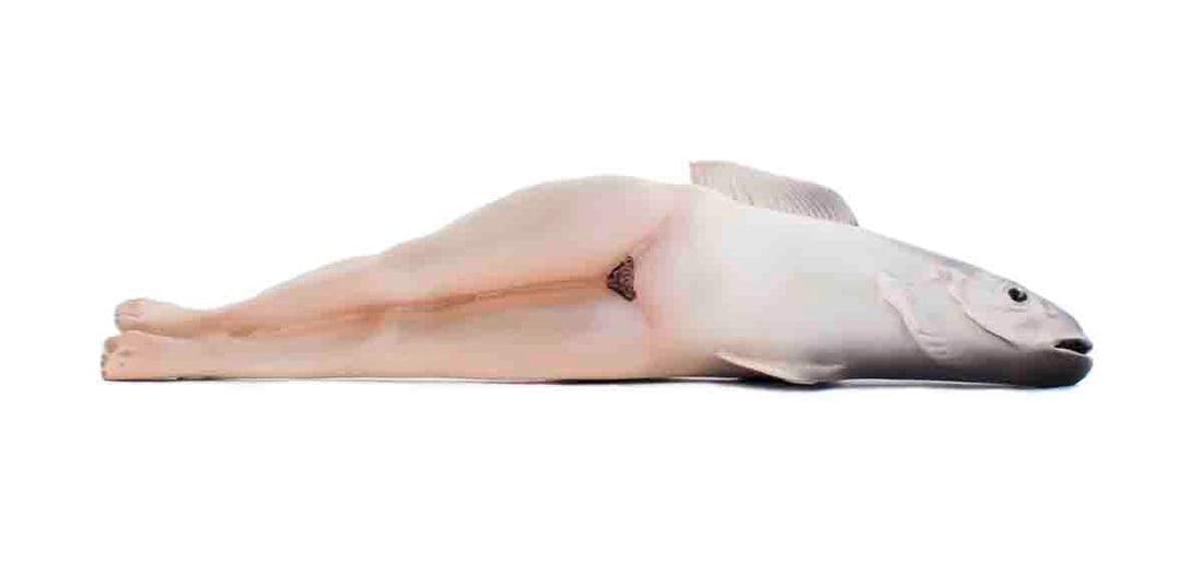 Rene Magritte - L'Invention Collective - 2012 1.25 x 6.5"": Title: Rene Magritte - L'Invention Collective - 2012 1.25 x 6.5" Description: "L'Invention Collective" by Rene Magritte, 2012 Unsigned Figurine. Paper size is 3 x 1.25 x 6.5 inches, with an image