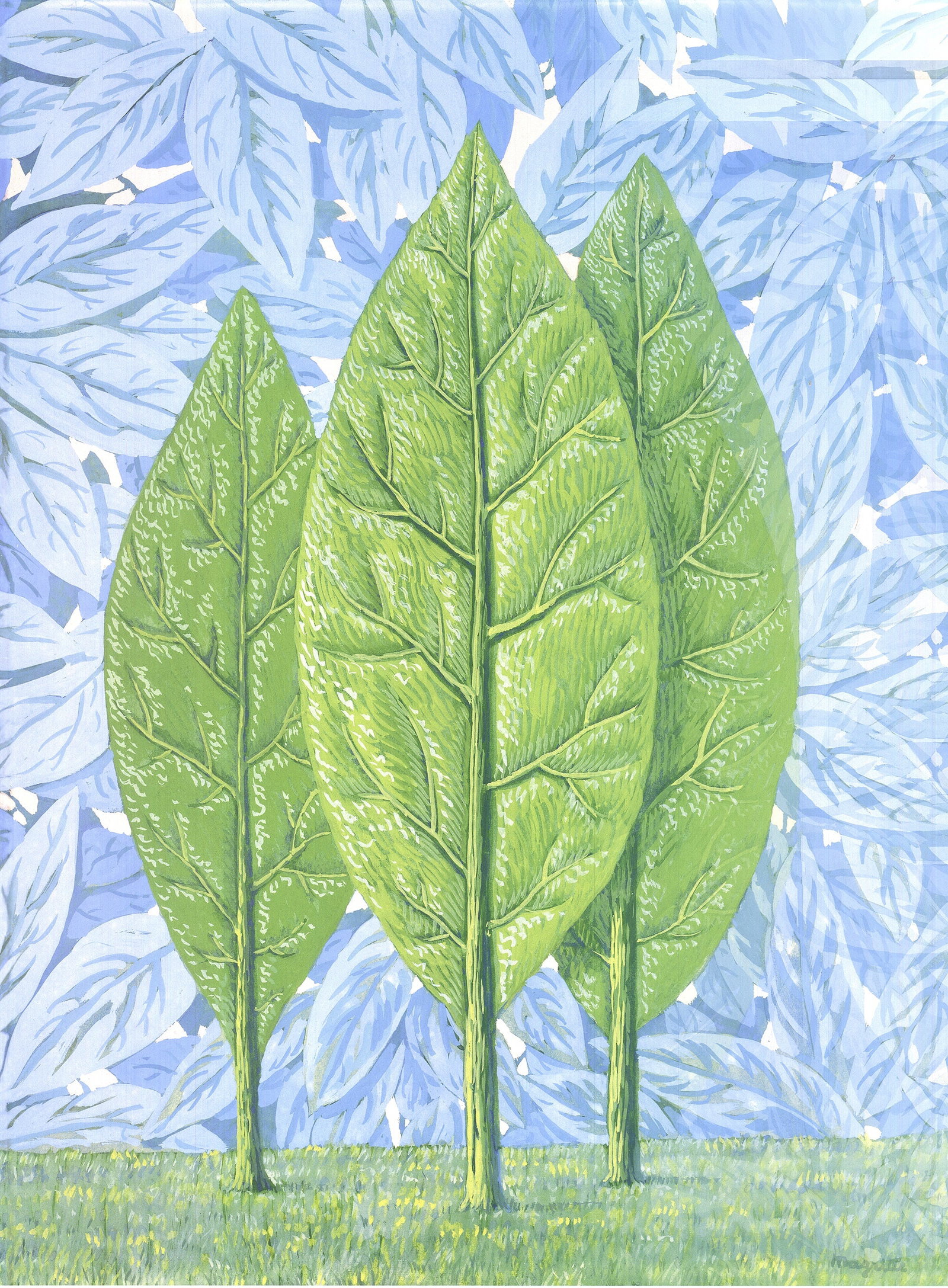 Rene Magritte - La belle saison - 2013 Offset Lithograph 27.5 x 19.75"" - 2