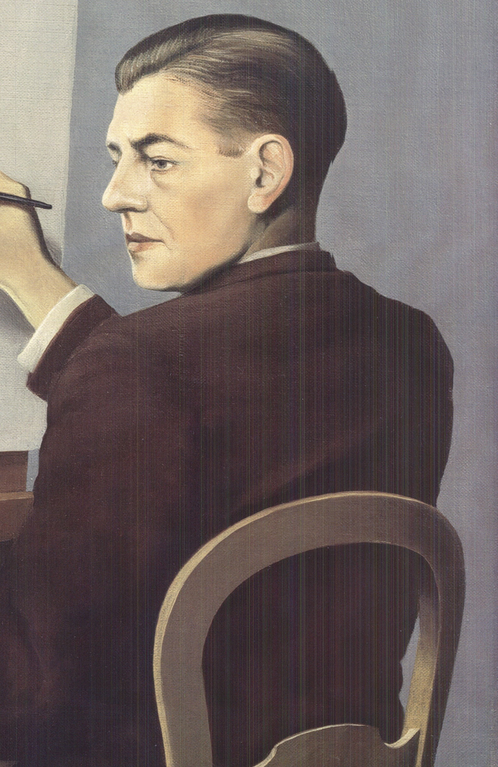 Rene Magritte - La Clairvoyance - 2005 Offset Lithograph 19.75 x 27.5"" - 2