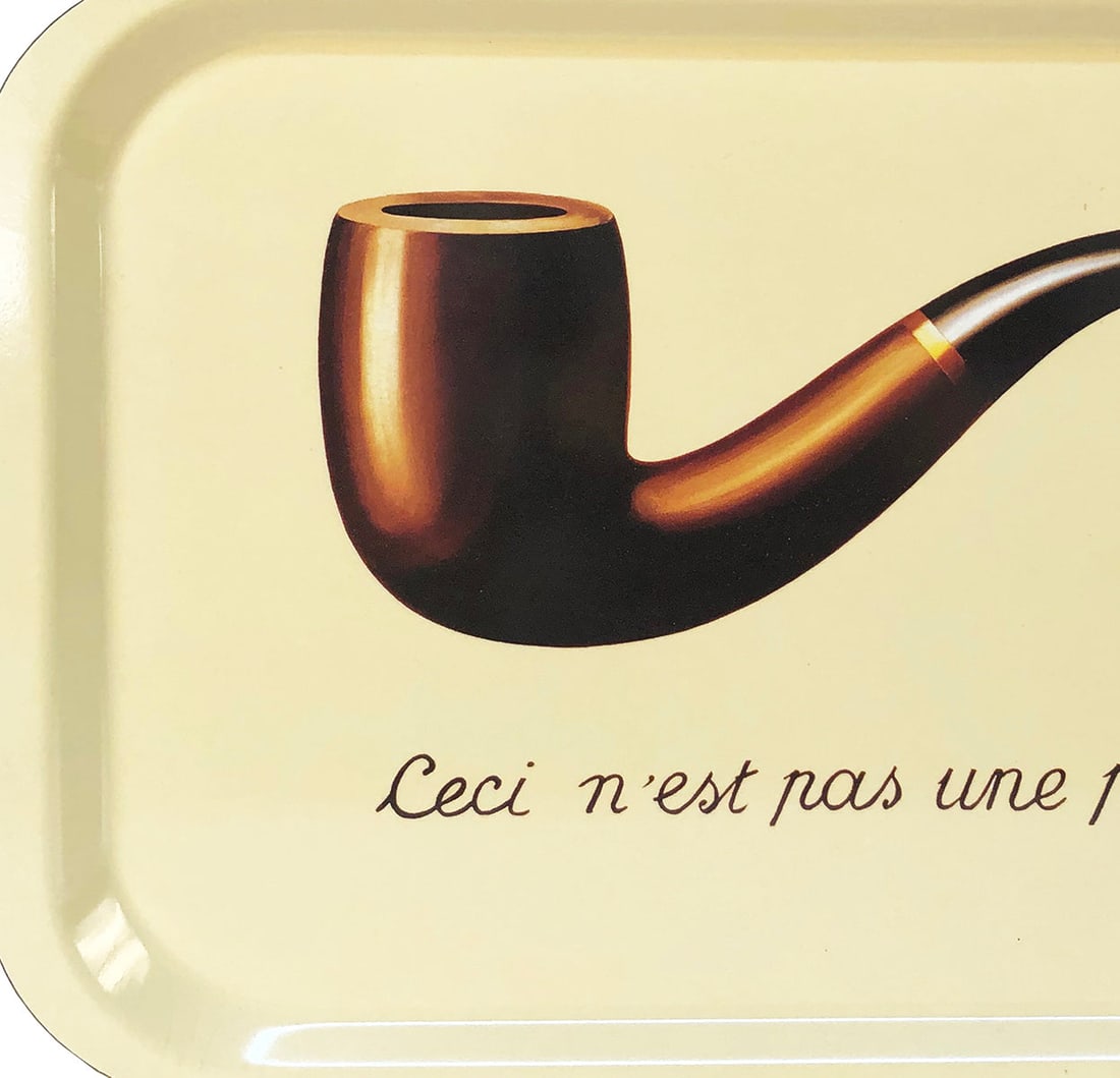 Rene Magritte - La Trahison Des Images (Lg) - 2010 10.5 x 15"" - 2