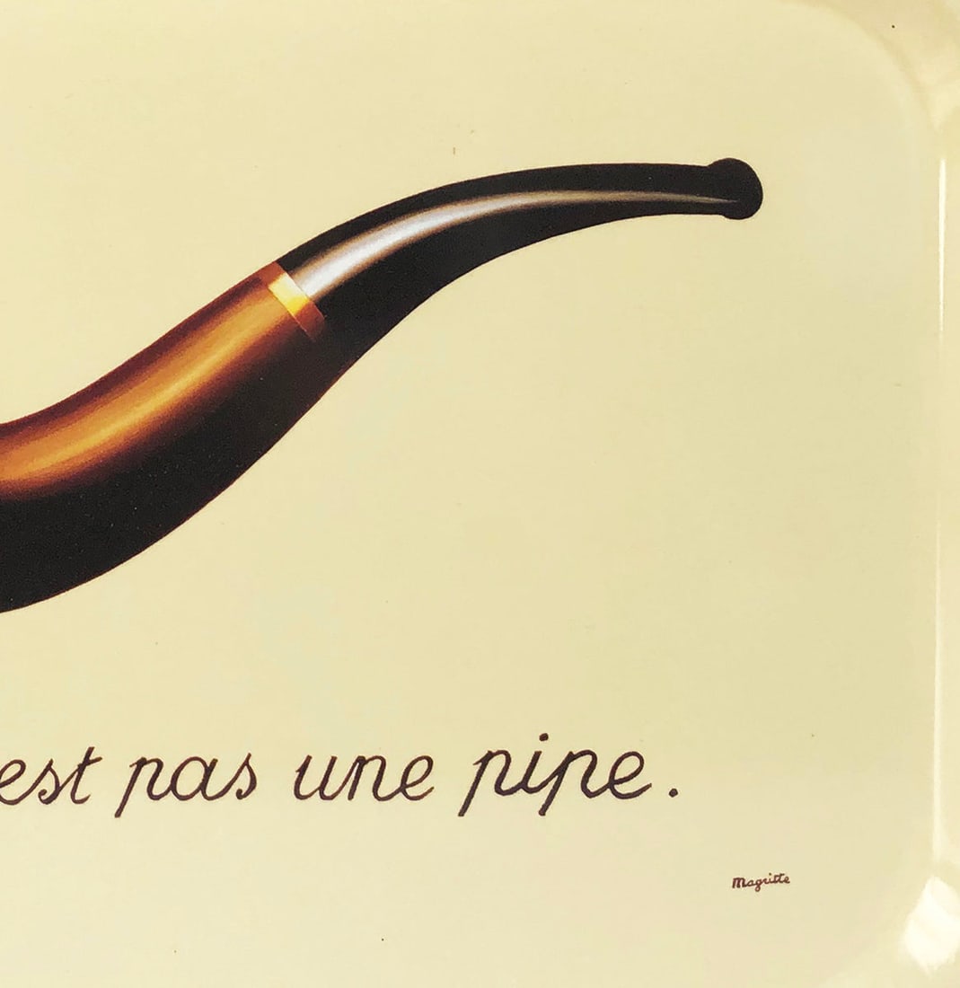 Rene Magritte - La Trahison Des Images (Lg) - 2010 10.5 x 15"" - 3