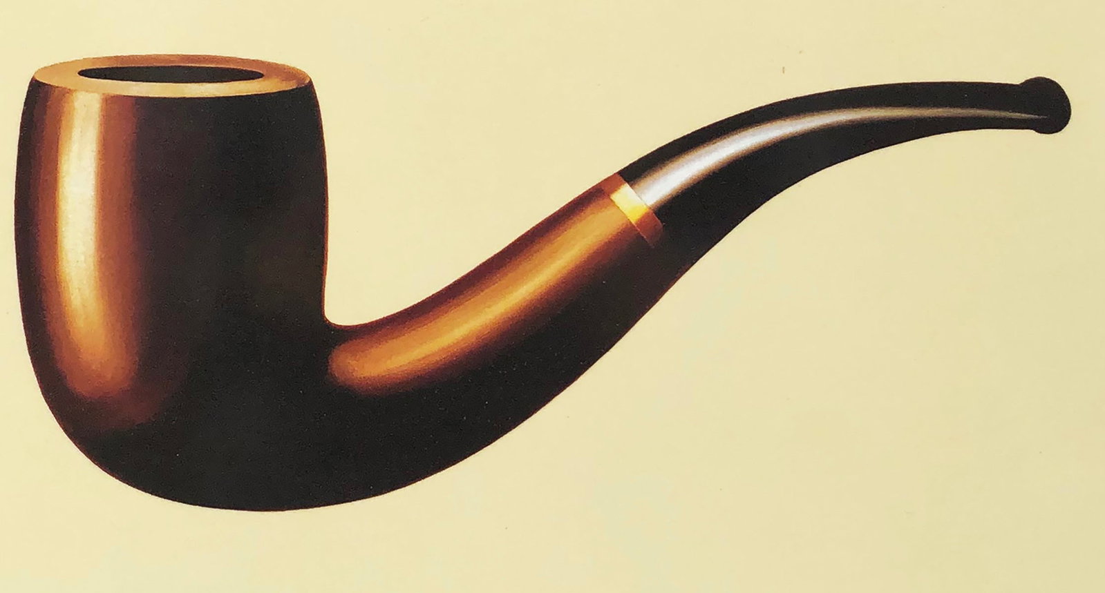 Rene Magritte - La Trahison Des Images (Lg) - 2010 10.5 x 15"" - 4