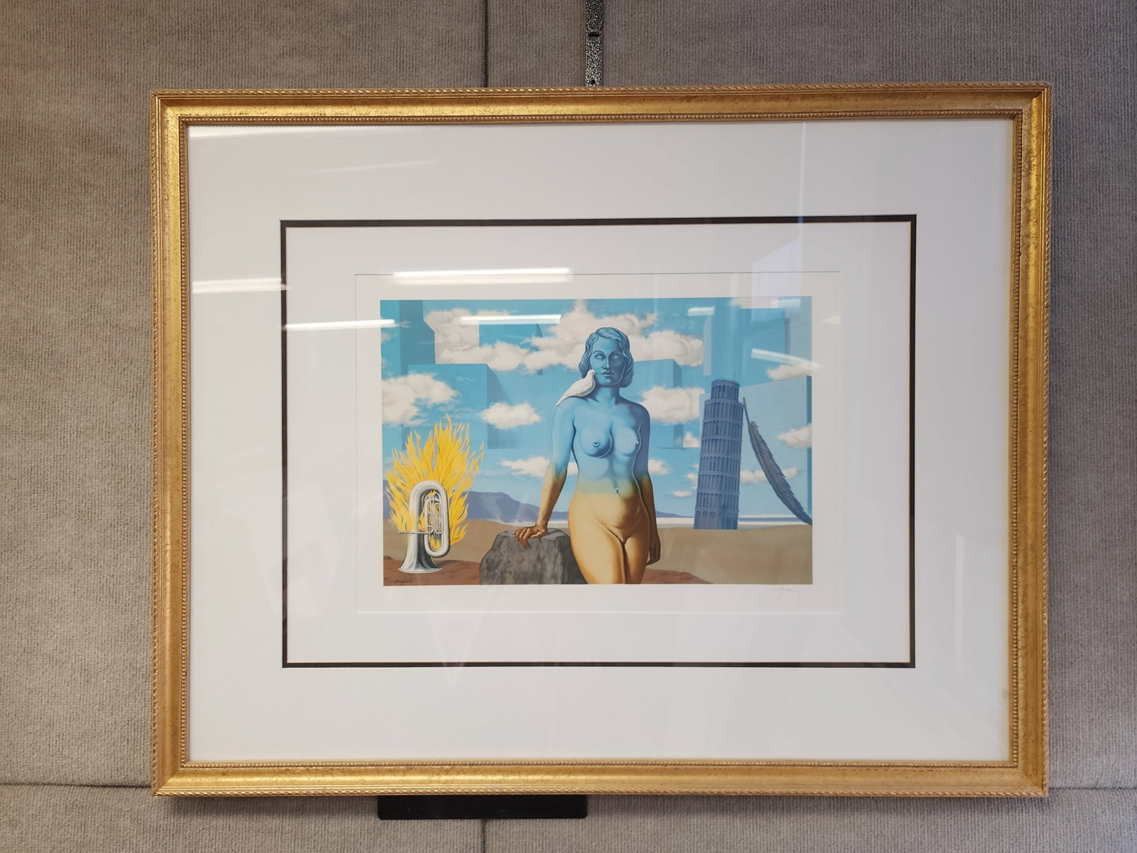 Rene Magritte - Le Domaine Enchante (VI) - 1968 Lithograph 28.5 x 36"" - 2