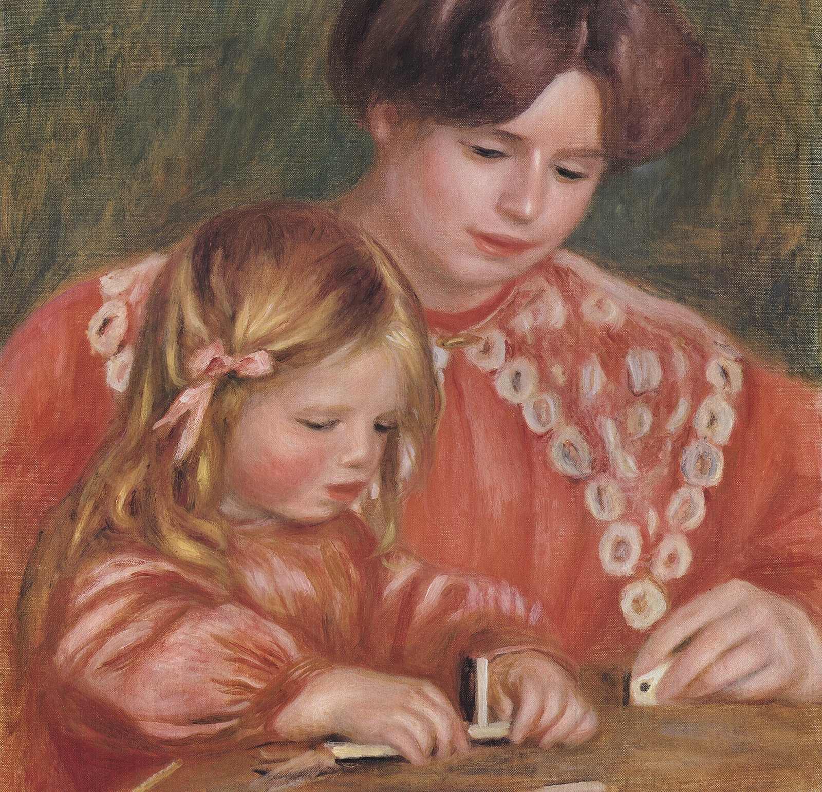 Pierre-Auguste Renoir - Mother and Child - 1982 Offset Lithograph 39.75 x 28.75"" - 2