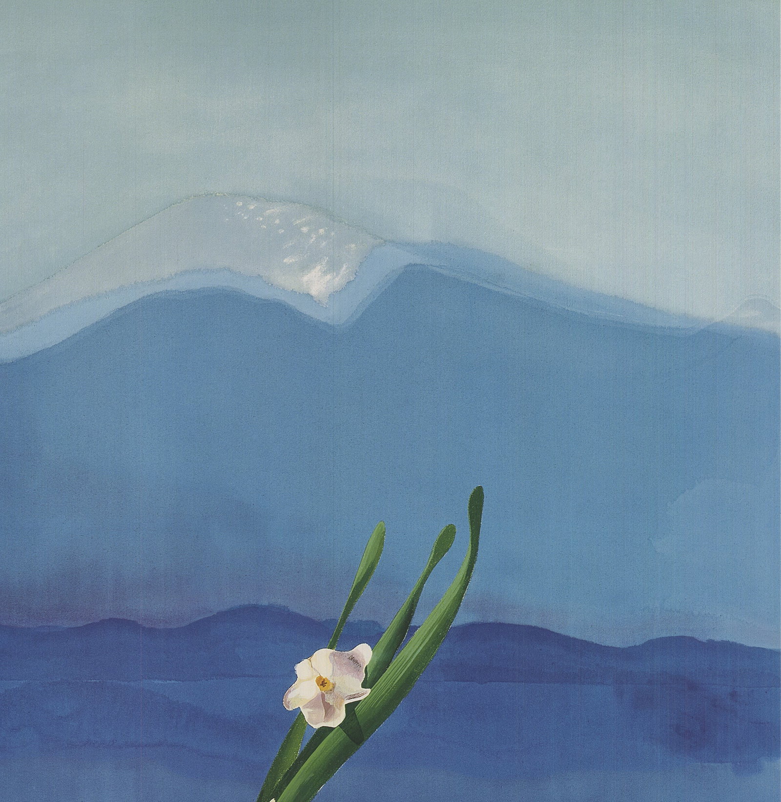 David Hockney - Mount Fuji and Flowers - 2016 Offset Lithograph 34 x 25"" - 4