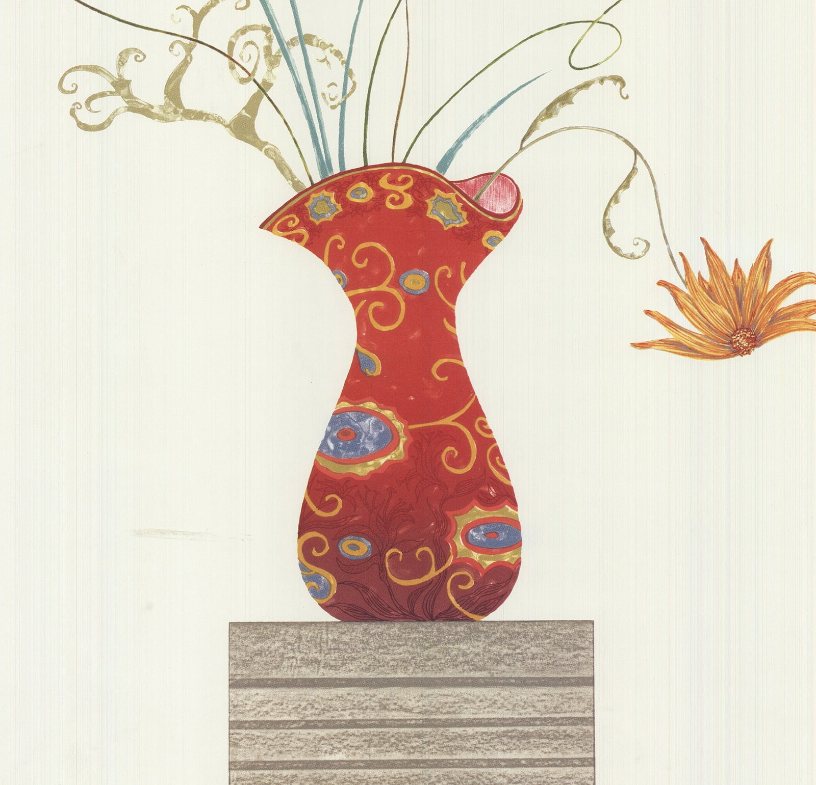 Ed Baynard - Mount Kisco Arabesque, from My Egypt (lg) - 1997 Offset Lithograph 40.5 x 28.5"" - 3