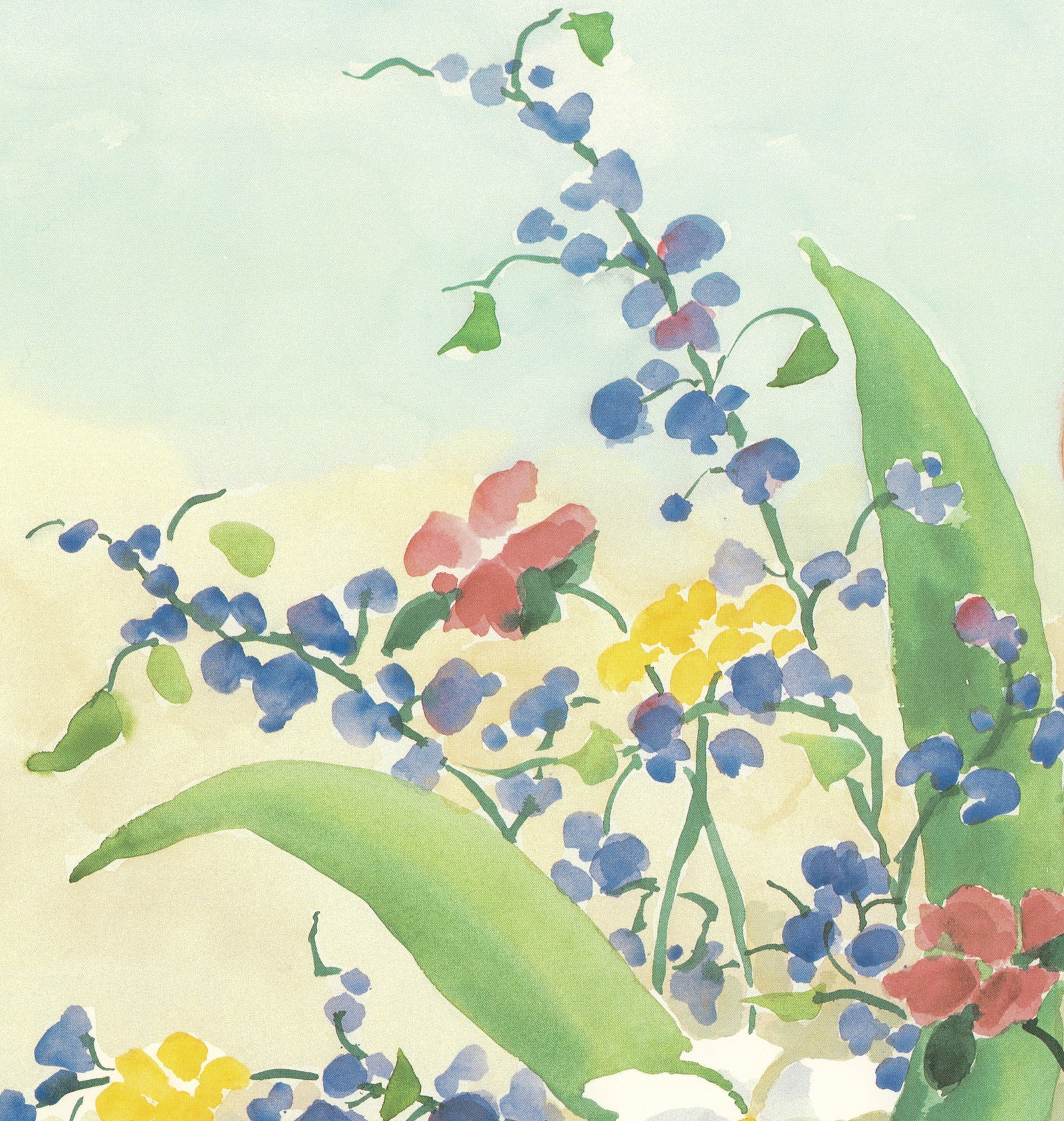 Charlene Winterle Olson - Pink Tulips - 1985 Offset Lithograph 20 x 16"" - 4