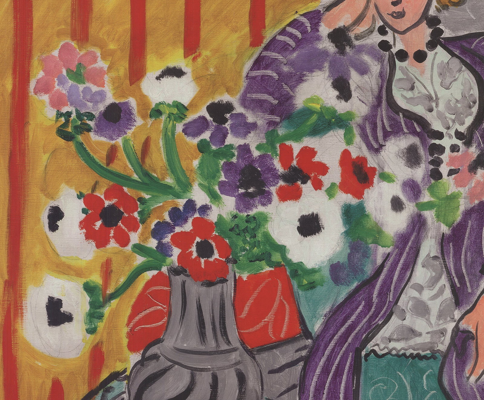 Henri Matisse - Purple Robe and Anemones - 2004 Offset Lithograph 33 x 24"" - 4
