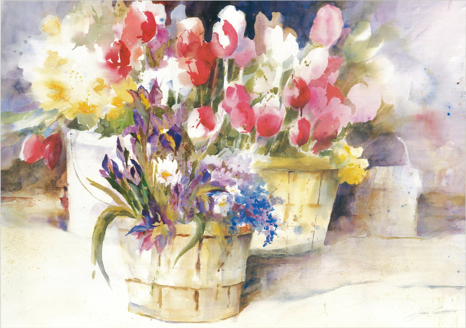 Joan Cawthorn - Spring Extravaganza - 1994 Offset Lithograph 23.75 x 31.75"" - 2