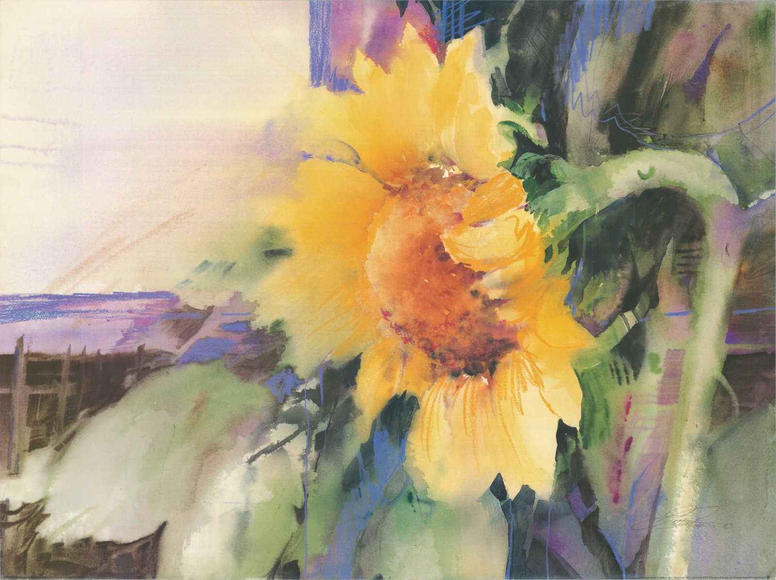 Joan Cawthorn - Summer Solstice - 1995 Offset Lithograph 23.75 x 31.75"" (1 of 4)