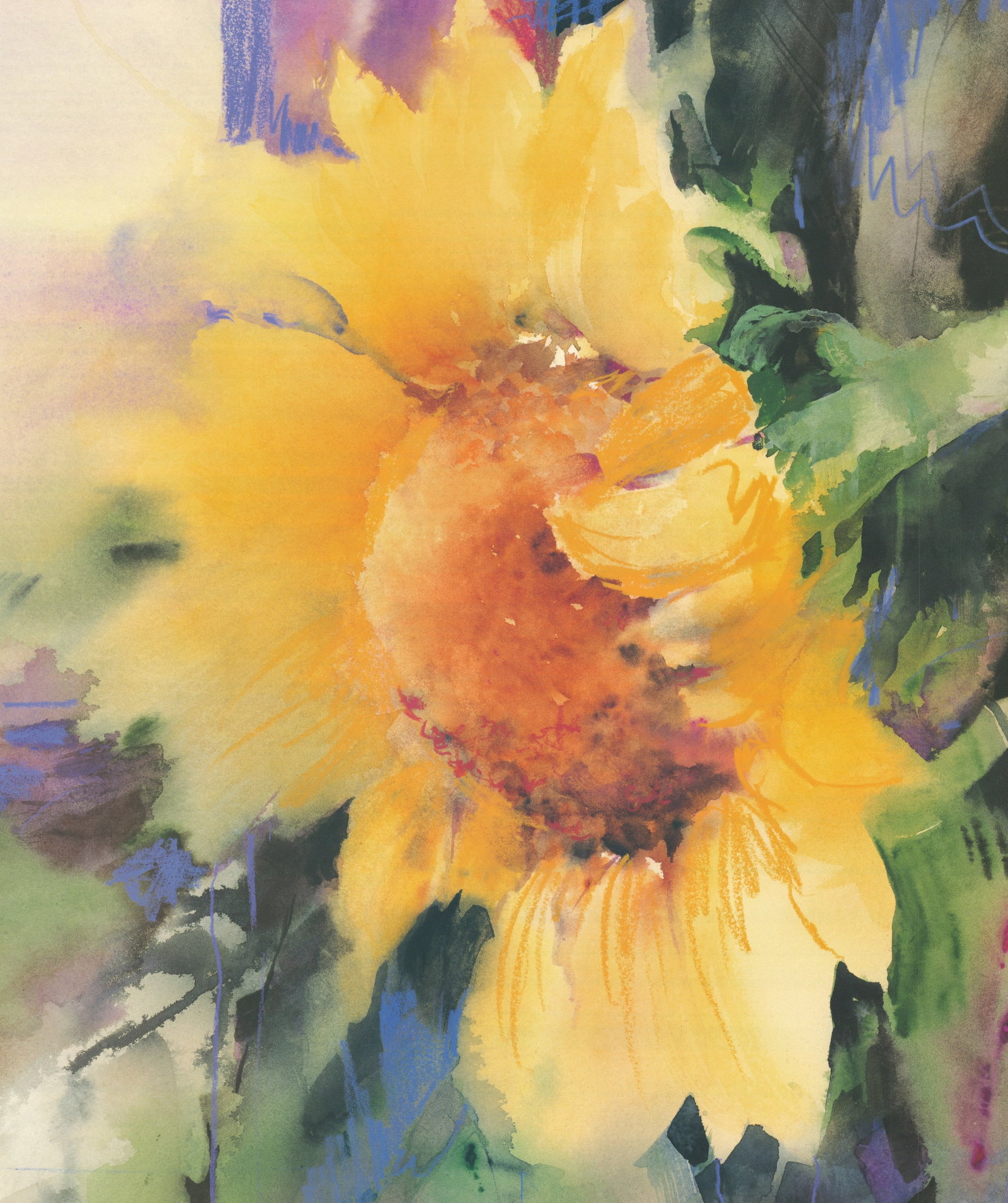 Joan Cawthorn - Summer Solstice - 1995 Offset Lithograph 23.75 x 31.75"" - 2