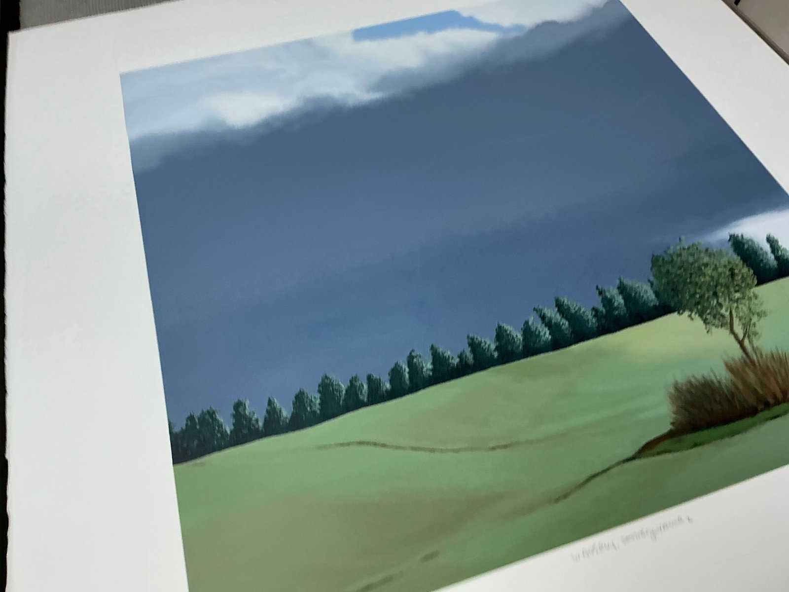 Gretchen Dow Simpson - Waverly, Pennsylvania - 1991 Serigraph - SIGNED 29.75 x 29.25"" - 8