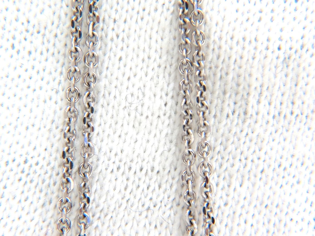 5.00ct diamonds earrings & necklace matching suite 18kt g/vs diamond shaped+** - 6