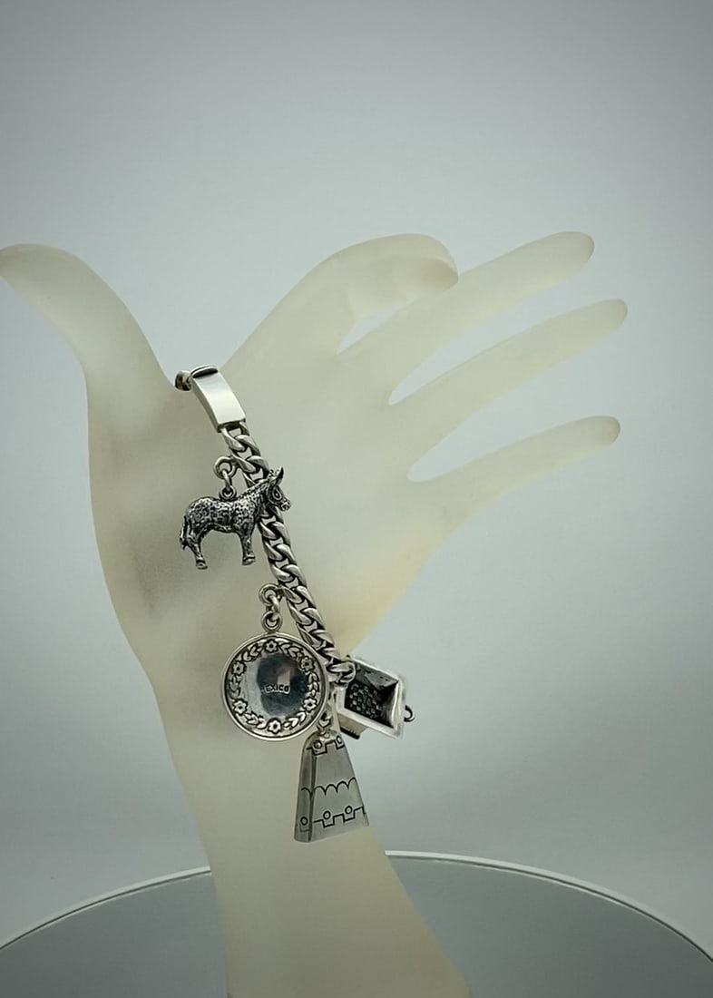 Rosi Sterling Charm Bracelet - 4
