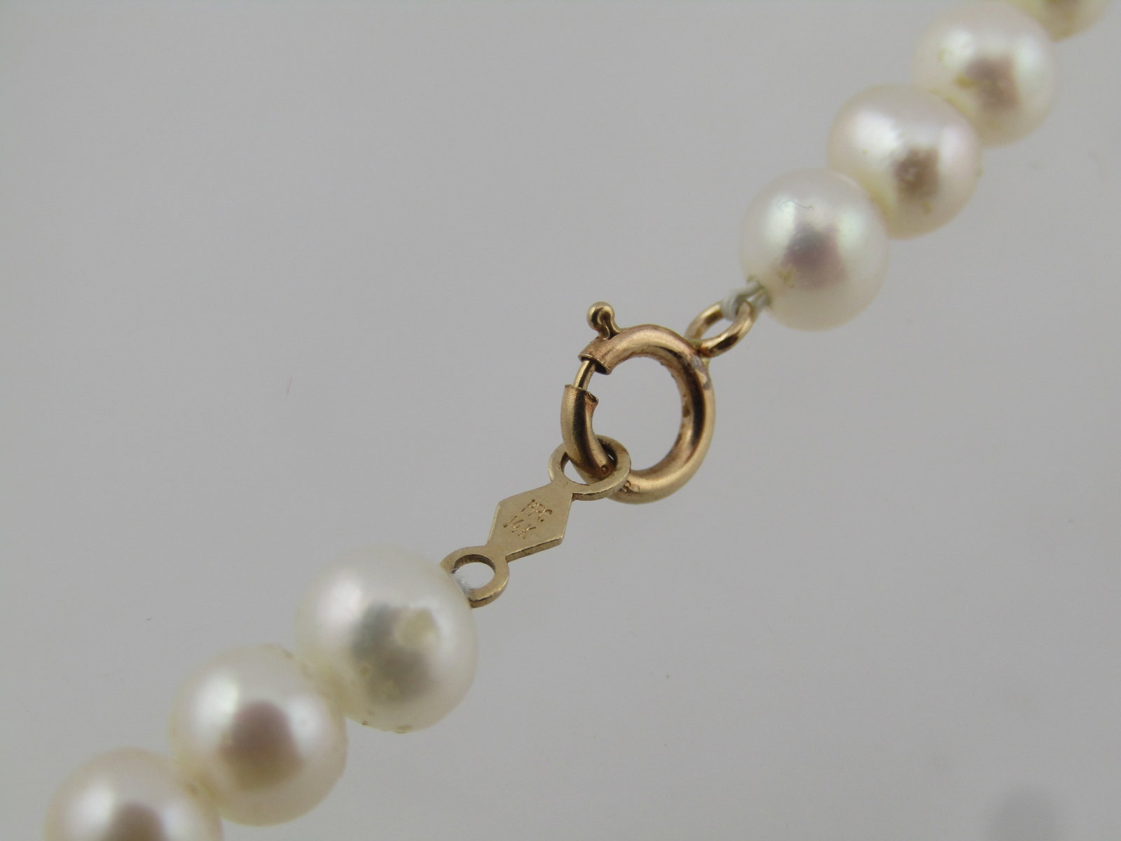 Vintage 5mm Pearl Necklace, Bracelet, Earrings Set, 1980'S-1990'S - 15