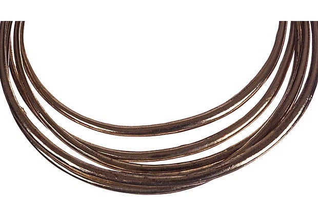 Miao-Inspired Gold Plated Costume Necklace - 3