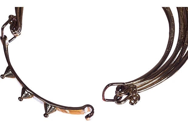 Miao-Inspired Gold Plated Costume Necklace - 8