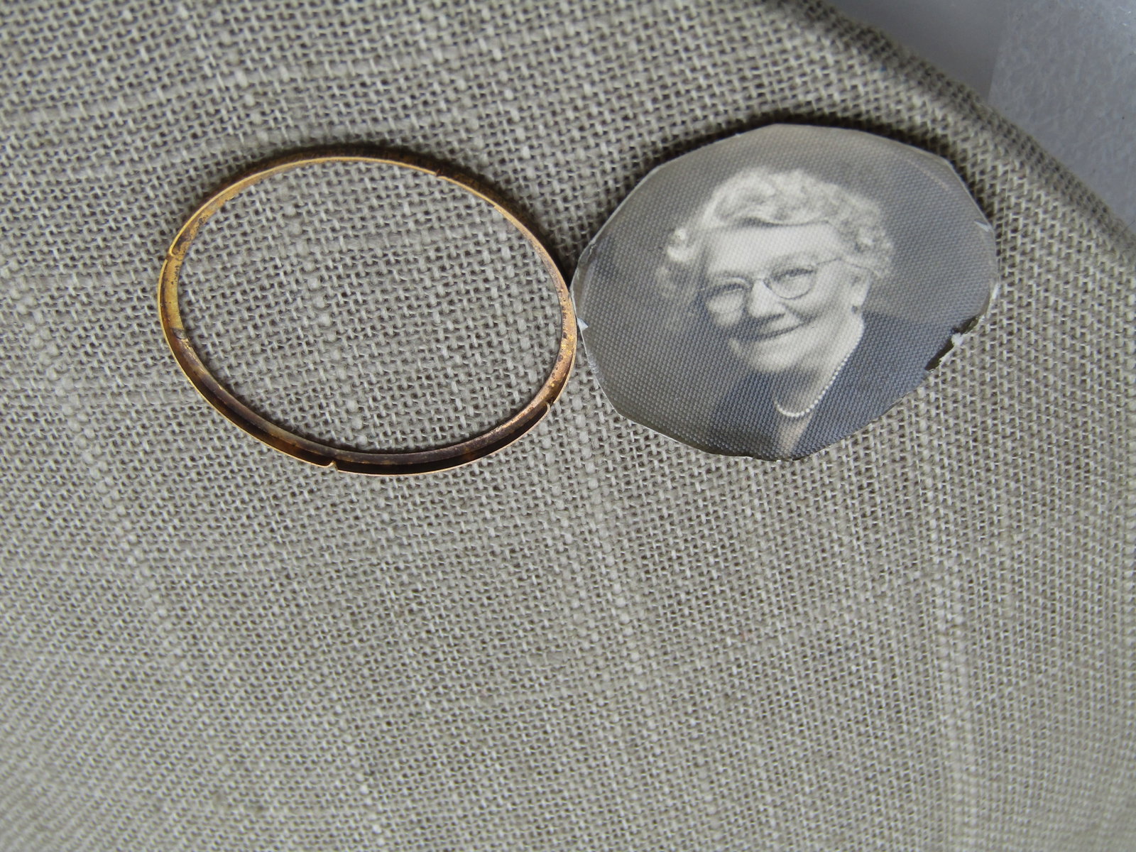 Antique 18kt Monogrammed Locket With Diamond, 1900-1920'S - 9