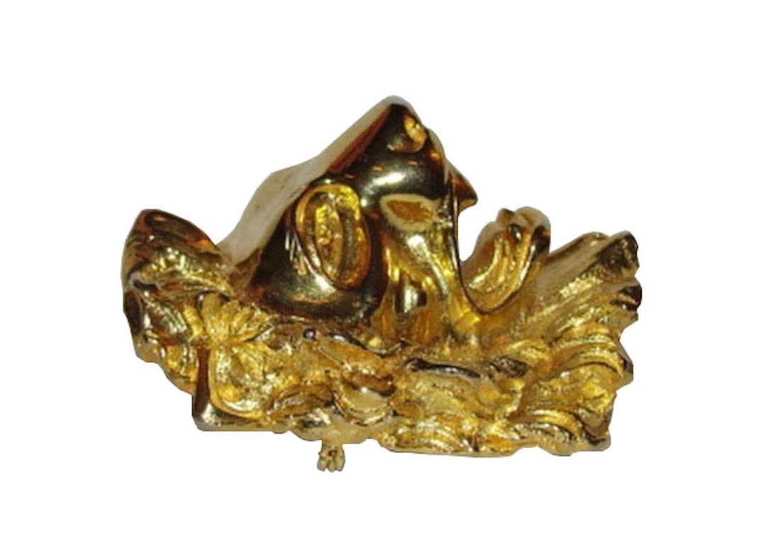 Judith Leiber Lion Pin Pendant Necklace - 3