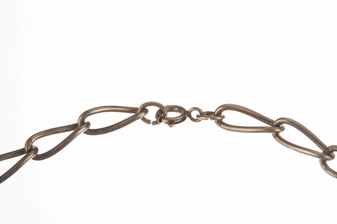 Sterling Silver Hand Made Chain Necklace - 4