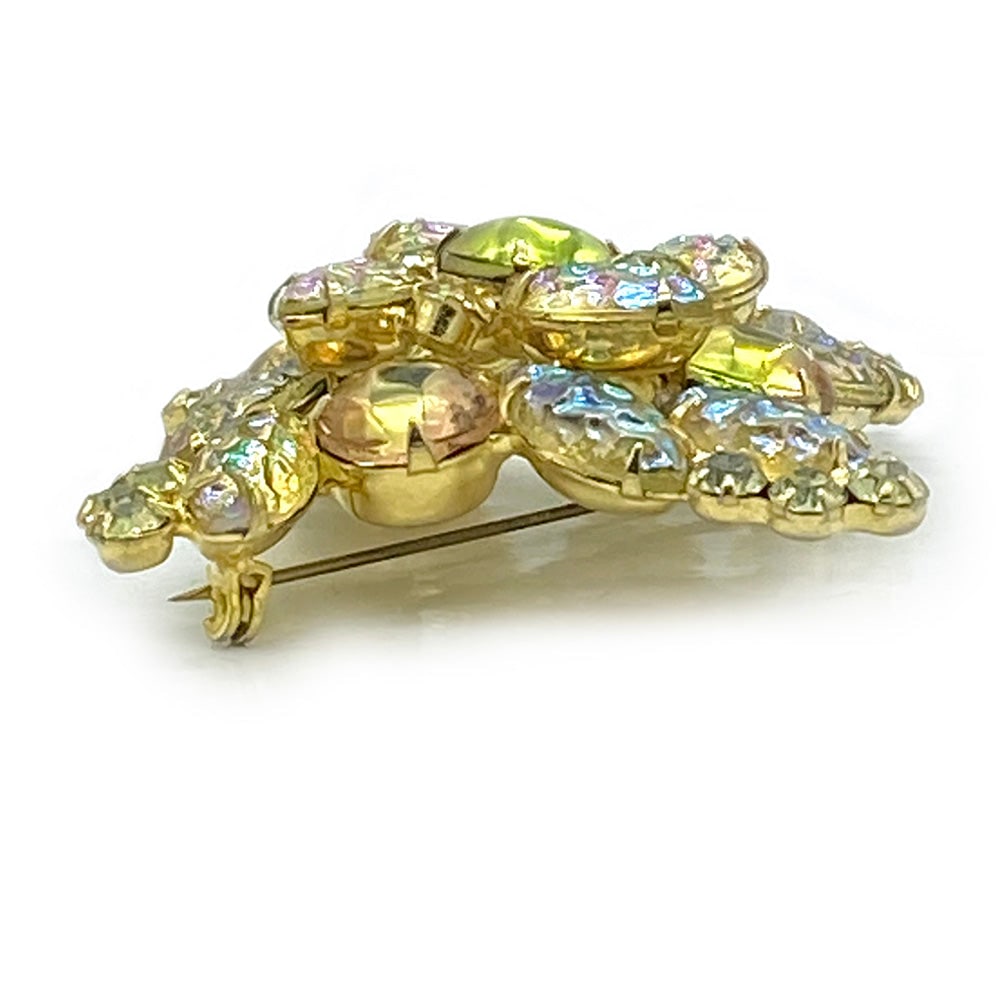 Dande Juliana Brooch With Molded Stones - 2