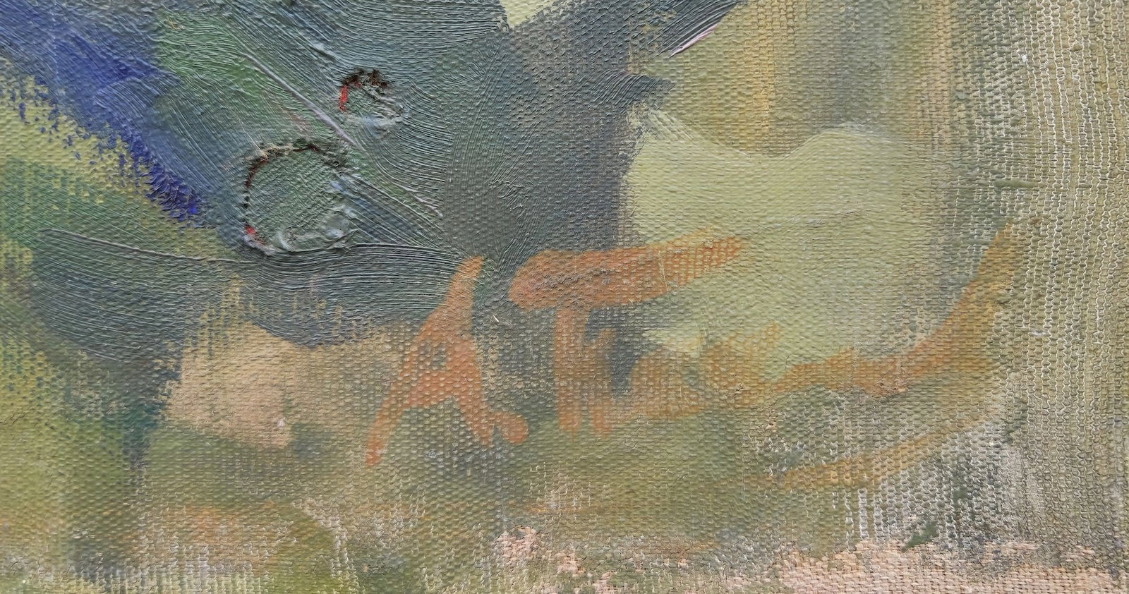 Popov Olexiy (Ukrainian artist), "Kotovsky", oil on canvas - 2