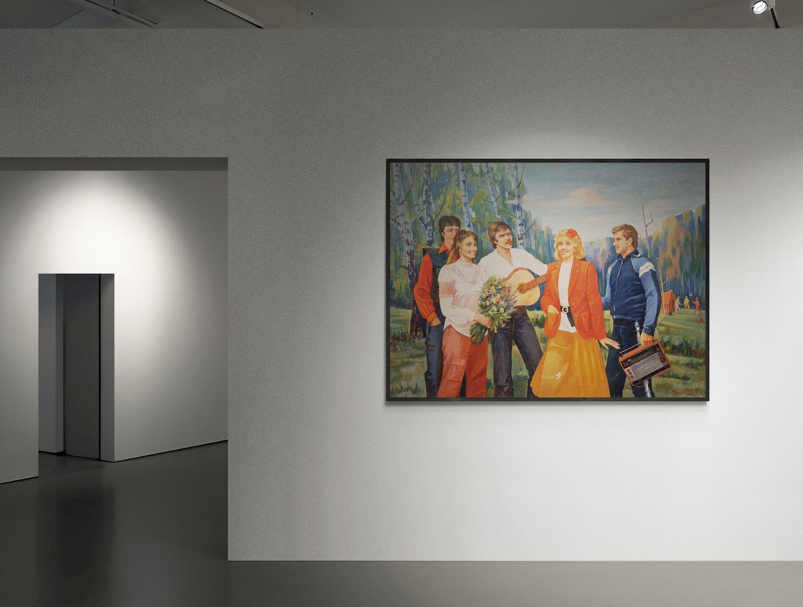 Gorbenko Olexiy (Ukrainian artist), "Young people on holiday", oil on canvas - 5