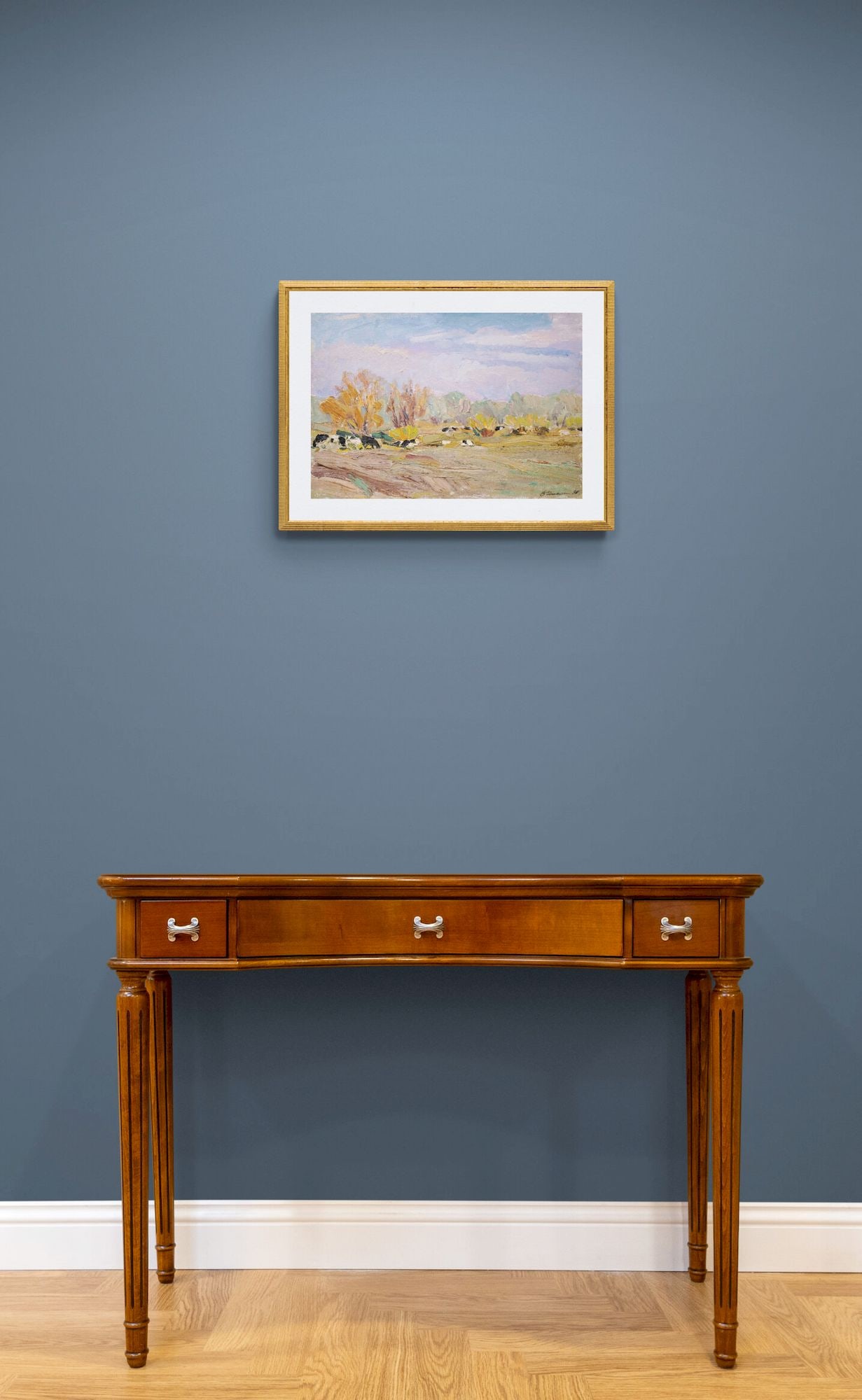 Iskam Viktor (Ukrainian artist), "Cattle in the corner", oil on canvas - 5