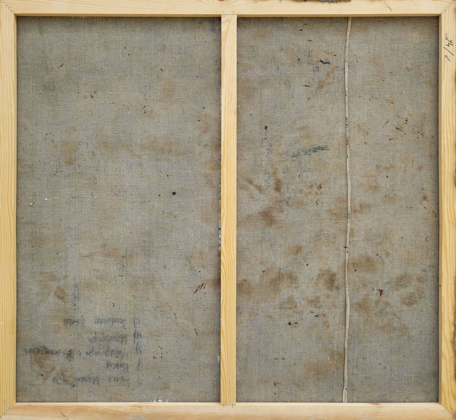 Litvinov Oleksiy (Ukrainian artist), "Self-portrait against a background of flowers", oil on canvas - 2