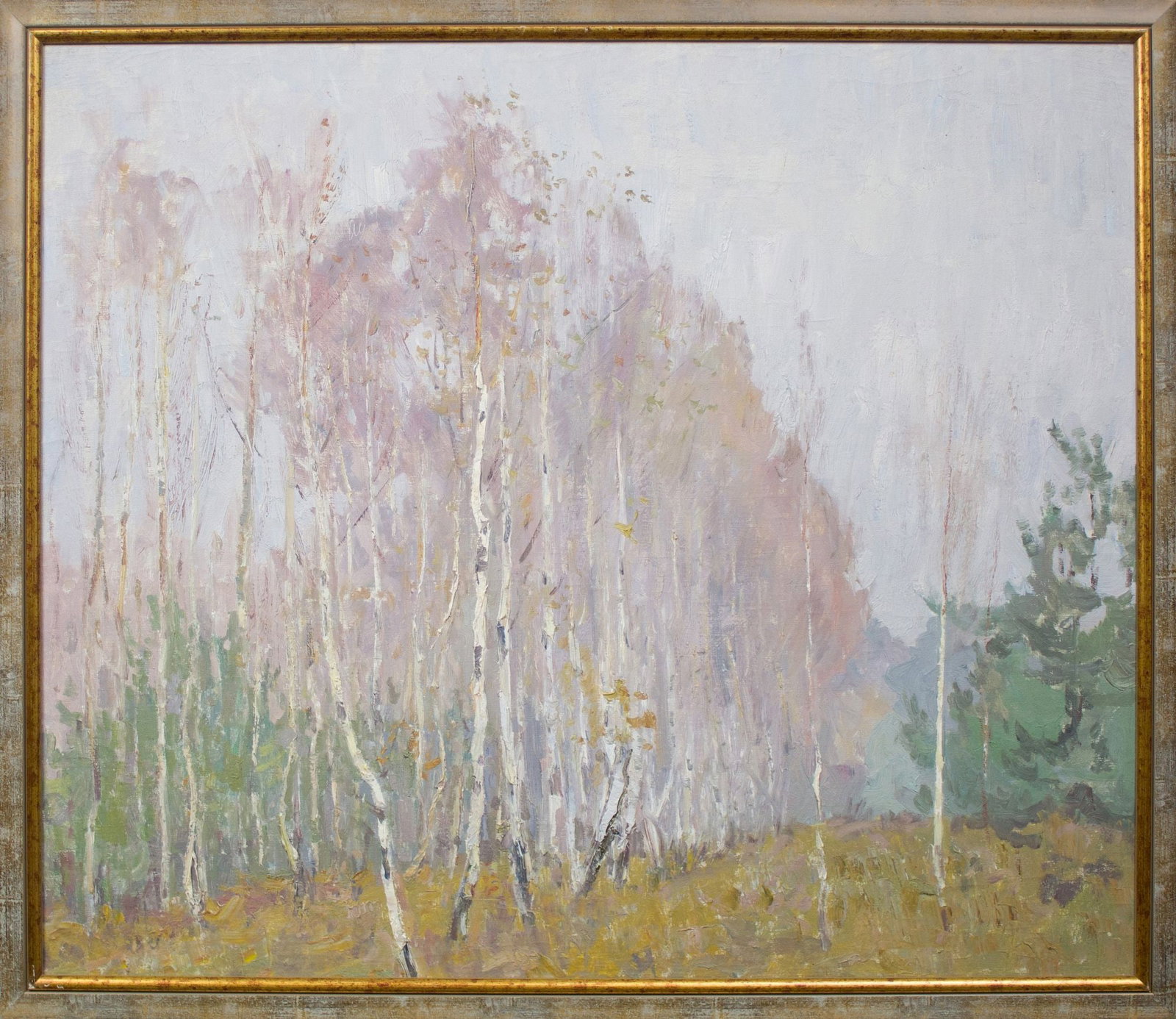 Sevastyanov Victor (Ukrainian artist), "It's a nasty day", oil on canvas: Title: Sevastyanov Victor (Ukrainian artist), "It's a nasty day", oil on canvas Description: ARTIST: Sevastyanov Victor Grigorovich, Ukrainian artist TITLE: "It's a nasty day" SIZE: 60 x 70 cm, (23