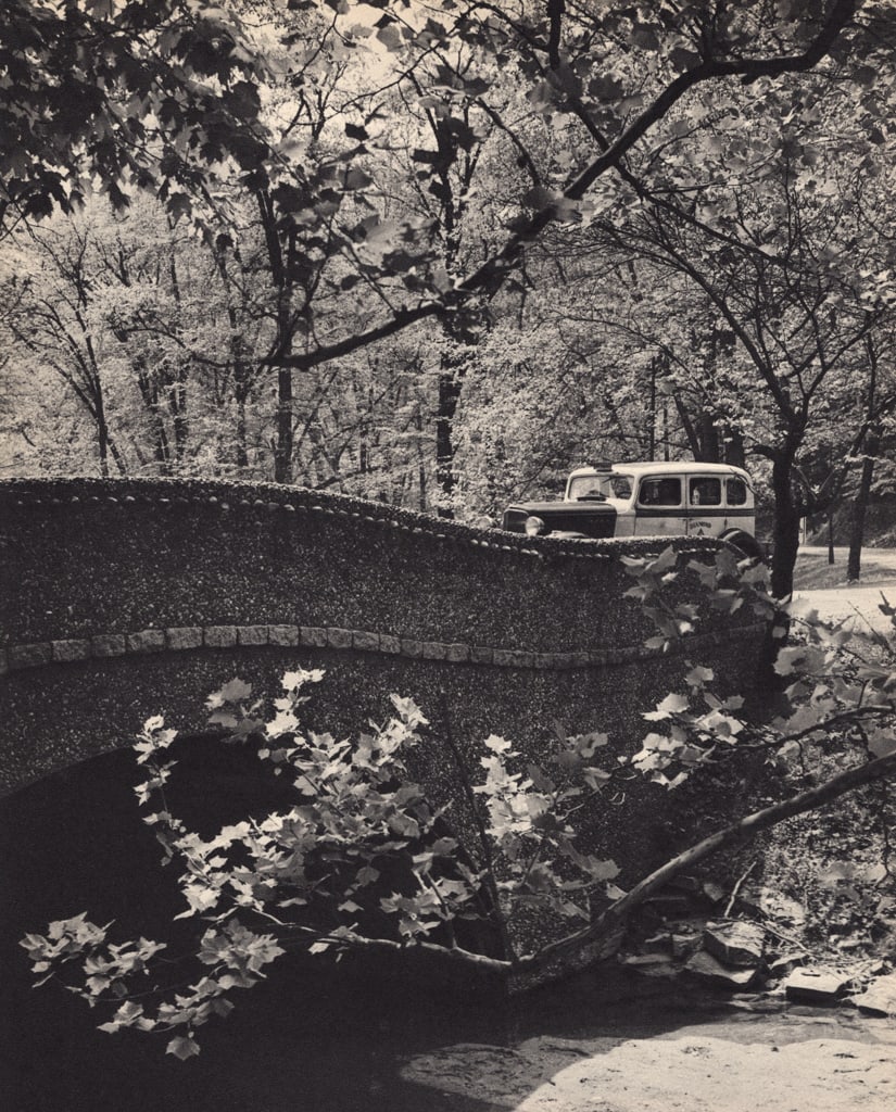 MARIO BUCOVICH - Bridge in Rock Creek Park: Title: MARIO BUCOVICH - Bridge in Rock Creek Park Description: Artist: MARIO BUCOVICH Print Title: Bridge in Rock Creek Park Medium: Sheet-fed Gravure Printing Date: 1930's Printed in the USA Image