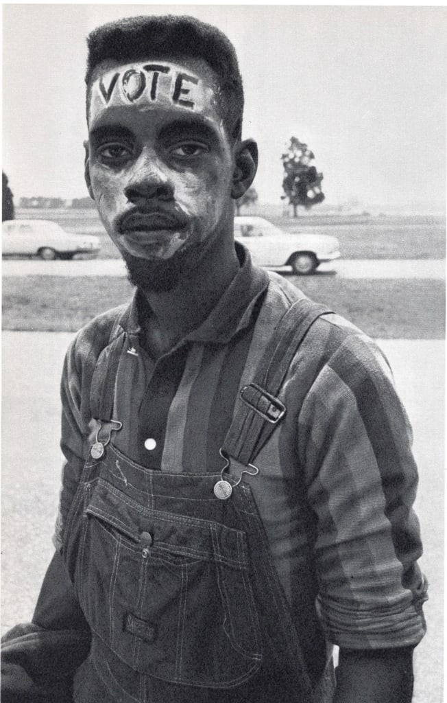 BRUCE DAVIDSON - Selma, Alabama - Vote: Title: BRUCE DAVIDSON - Selma, Alabama - Vote Description: Artist: BRUCE DAVIDSON Print Title: Selma, Alabama Medium: Sheet-fed Gravure Printing Date: 1960's Printed in Italy Image Size approx: 6.75