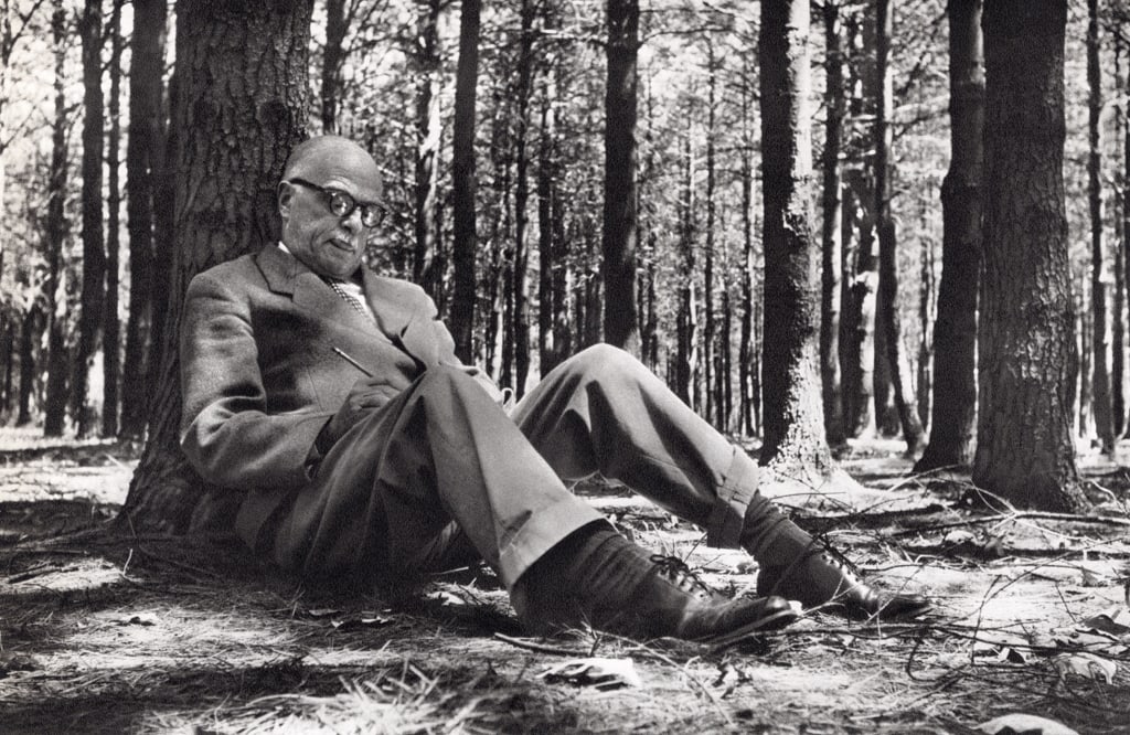 ALFRED EISENSTAEDT - Thornton Wilder: Title: ALFRED EISENSTAEDT - Thornton Wilder Description: Artist: ALFRED EISENSTAEDT Print Title: Thornton Wilder Thornton Niven Wilder (1897-1975) was an American playwright and novelist. He won