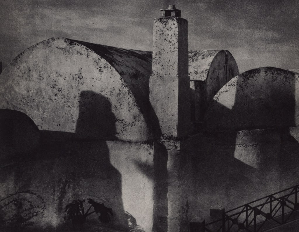 ARNOLD GENTHE - Vaulted Roofs in Thera, Greece (1 of 1)