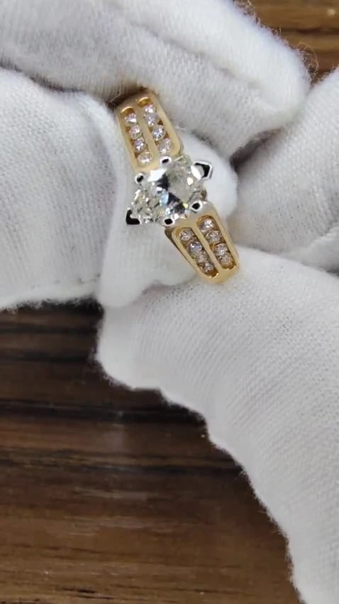 .50ct Marquise Natural Diamonds Cathedral Ring 14 Karat *v - 3