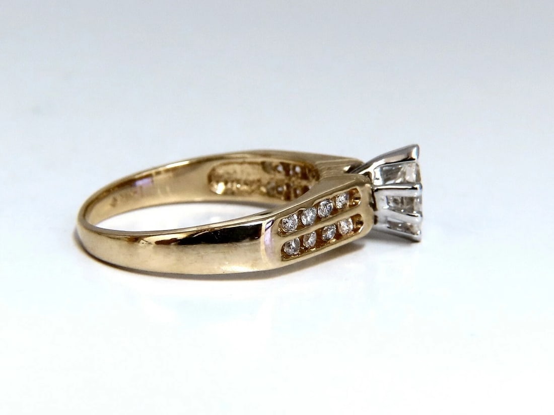 .50ct Marquise Natural Diamonds Cathedral Ring 14 Karat *v - 5