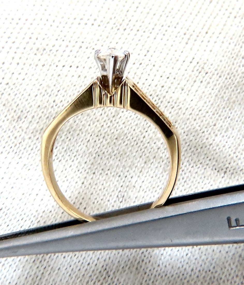 .50ct Marquise Natural Diamonds Cathedral Ring 14 Karat *v - 6