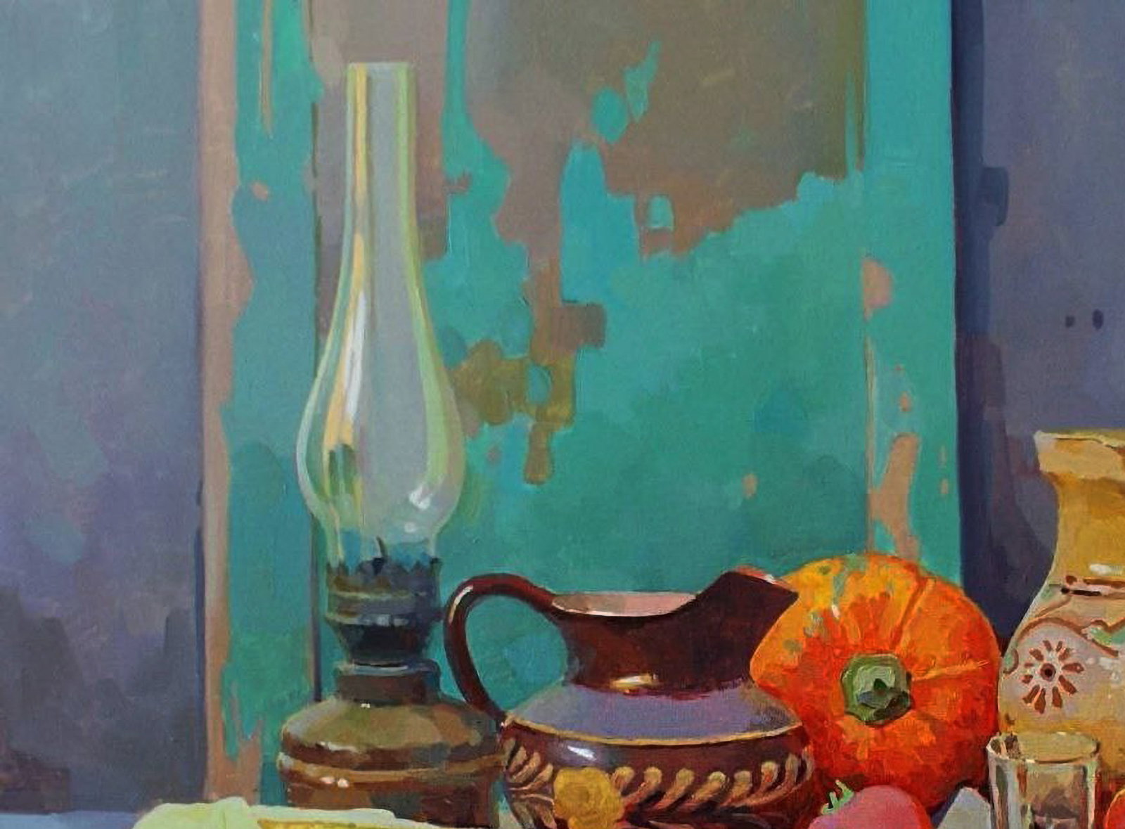 Oil painting Products on the table Anastasia Yaroshevich - 3