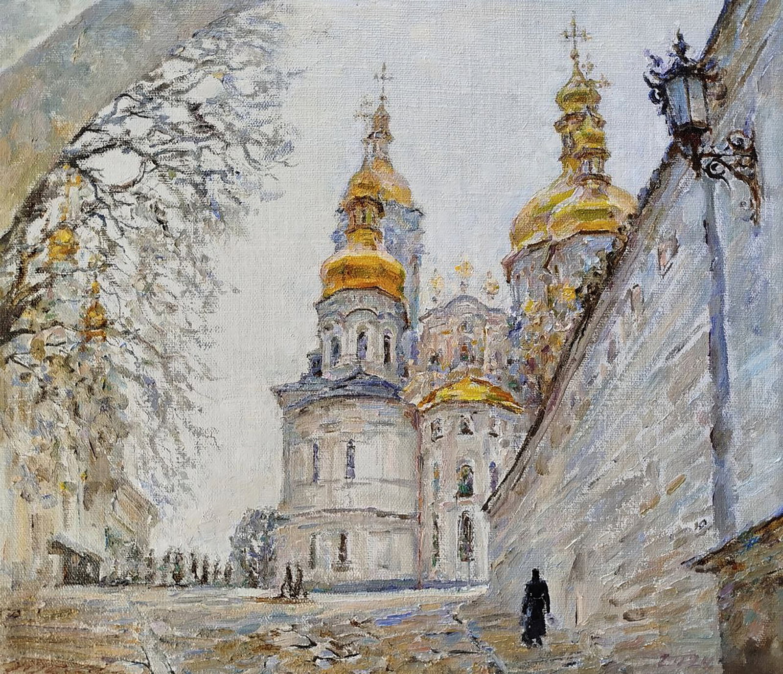 Oil painting Silver day Leonid Pavlenko: Title: Oil painting Silver day Leonid Pavlenko Description: 123PAVL Painter: Leonid Pavlenko Size: 46x53 cm/18.11x20.86 inches Components: oil, canvas Original painting CONDITION: excellent ARTIST: