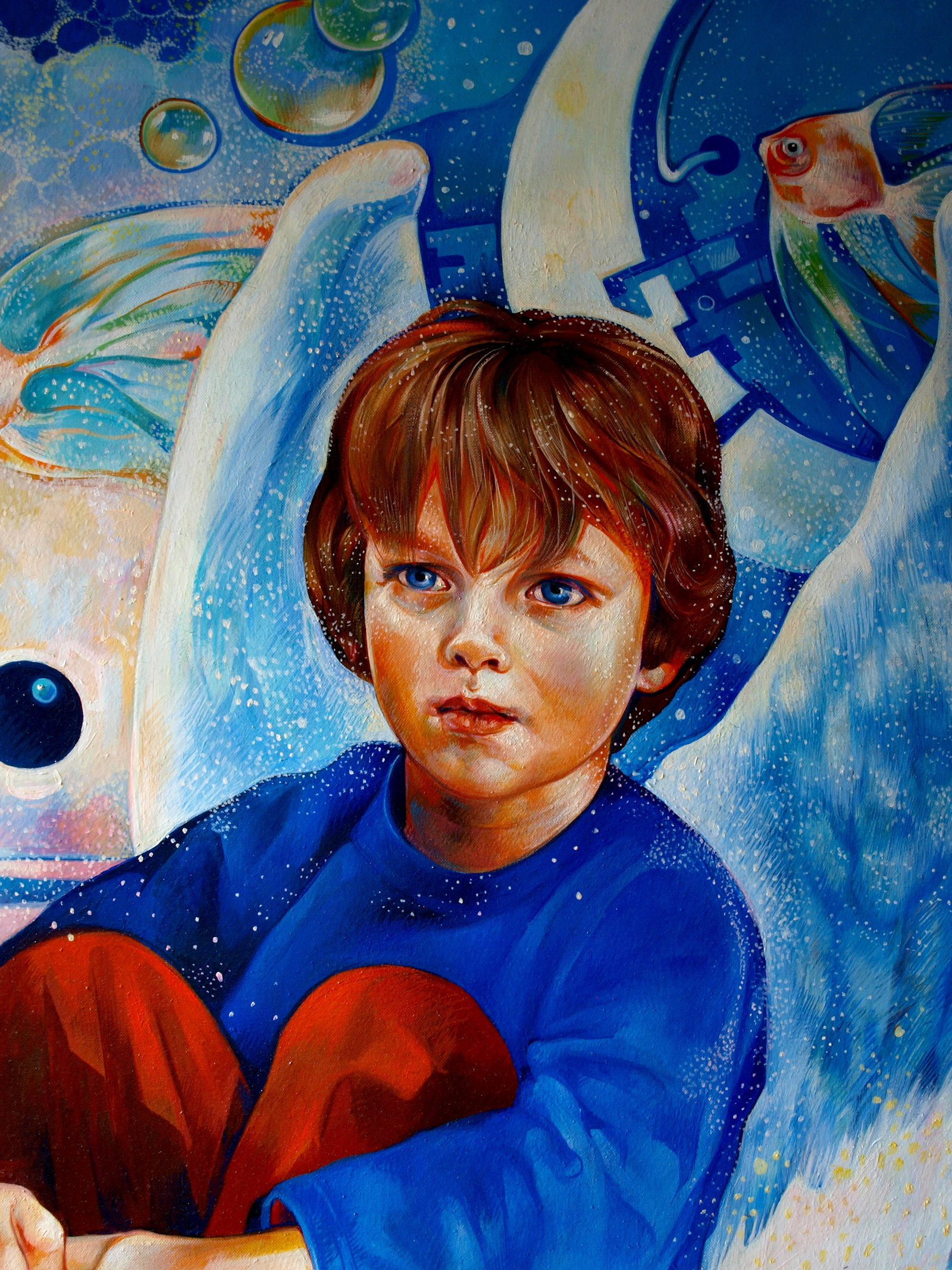 Oil painting Dreamer Konsta G. Amelinn - 2