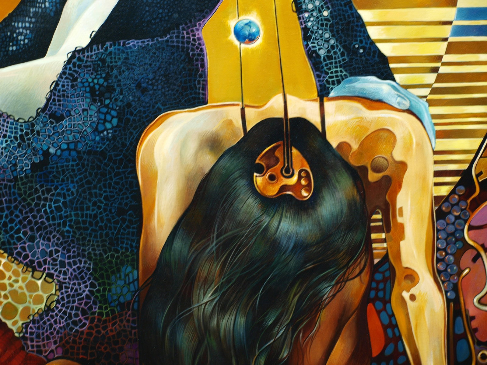 Oil painting Hiranyagarbha Konsta G. Amelinn - 6