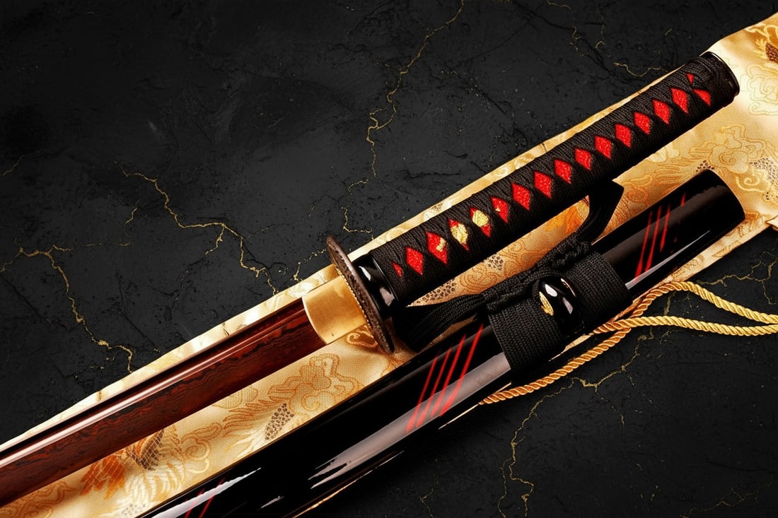 Hand-Forged Damascus Steel Katana Sharp Battle Ready Japanese Samurai Sword - 6