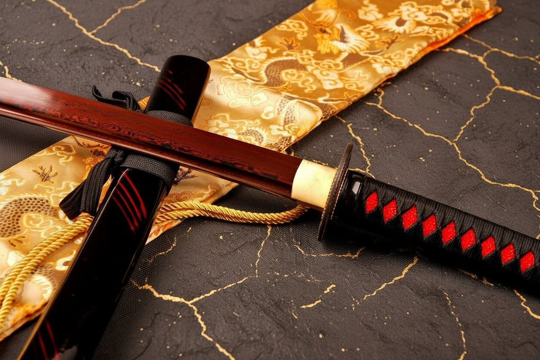 Hand-Forged Damascus Steel Katana Sharp Battle Ready Japanese Samurai Sword - 9