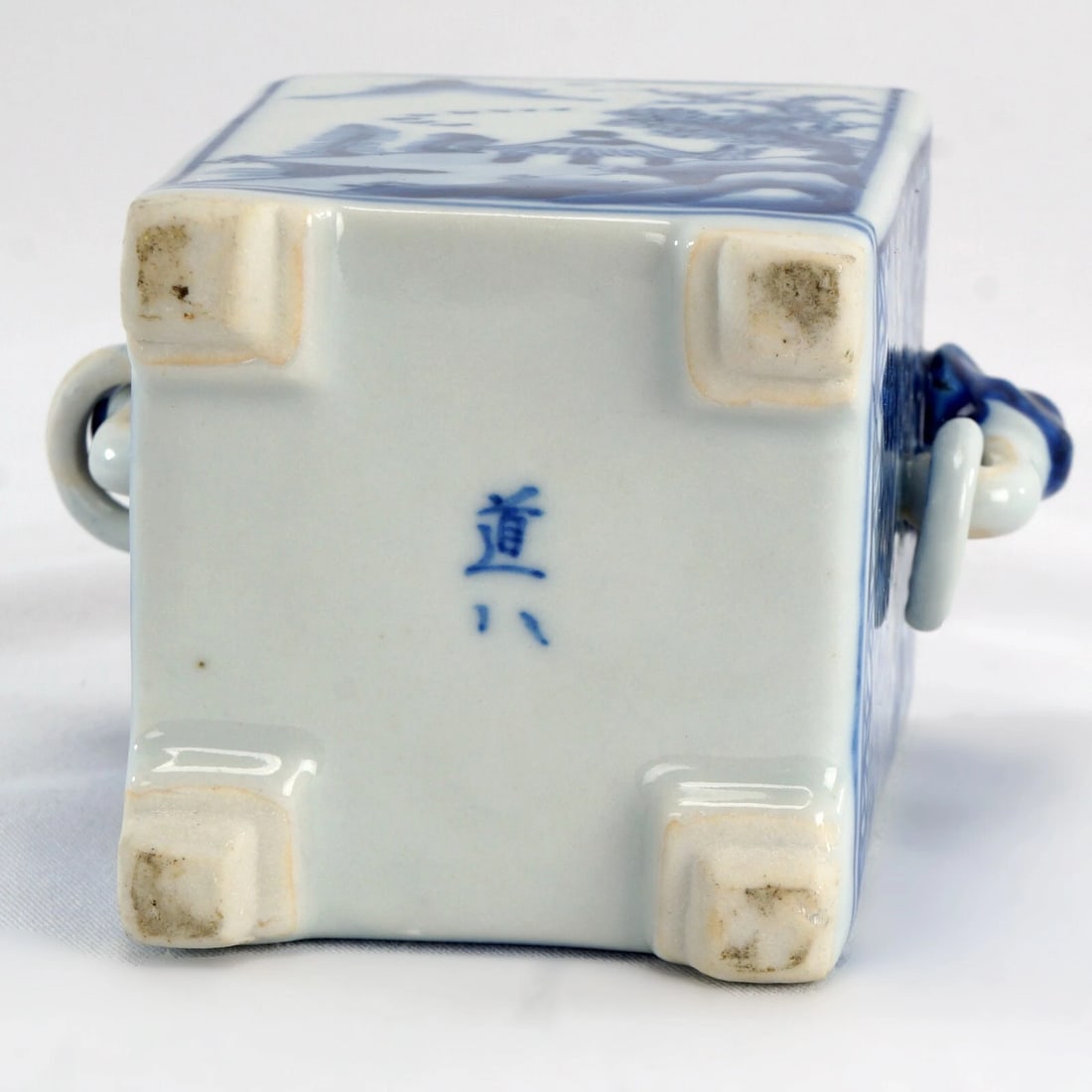 Small Square Japanese Incense Vessel/Censer - 8