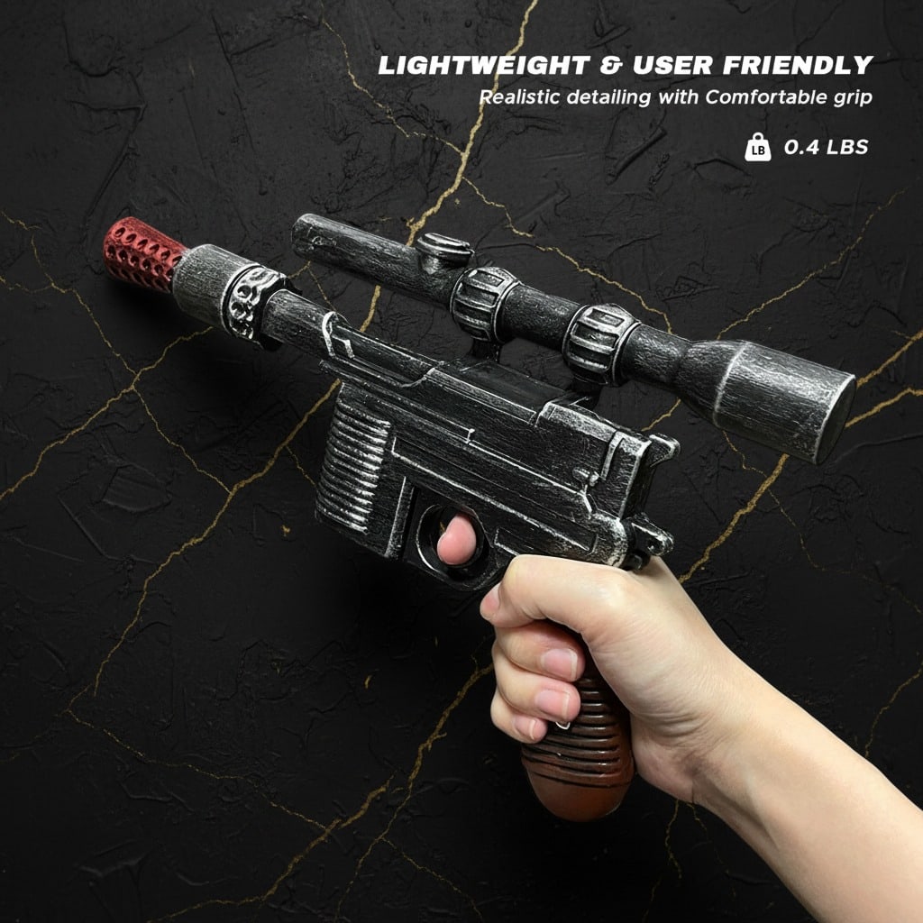 Foam Dart Blaster Toy for Cosplay Costume Props and Fan Collections - 2